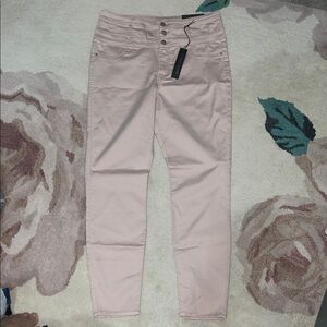 NEW Refuge Blush Pink Hi-Waist Skinny Pants